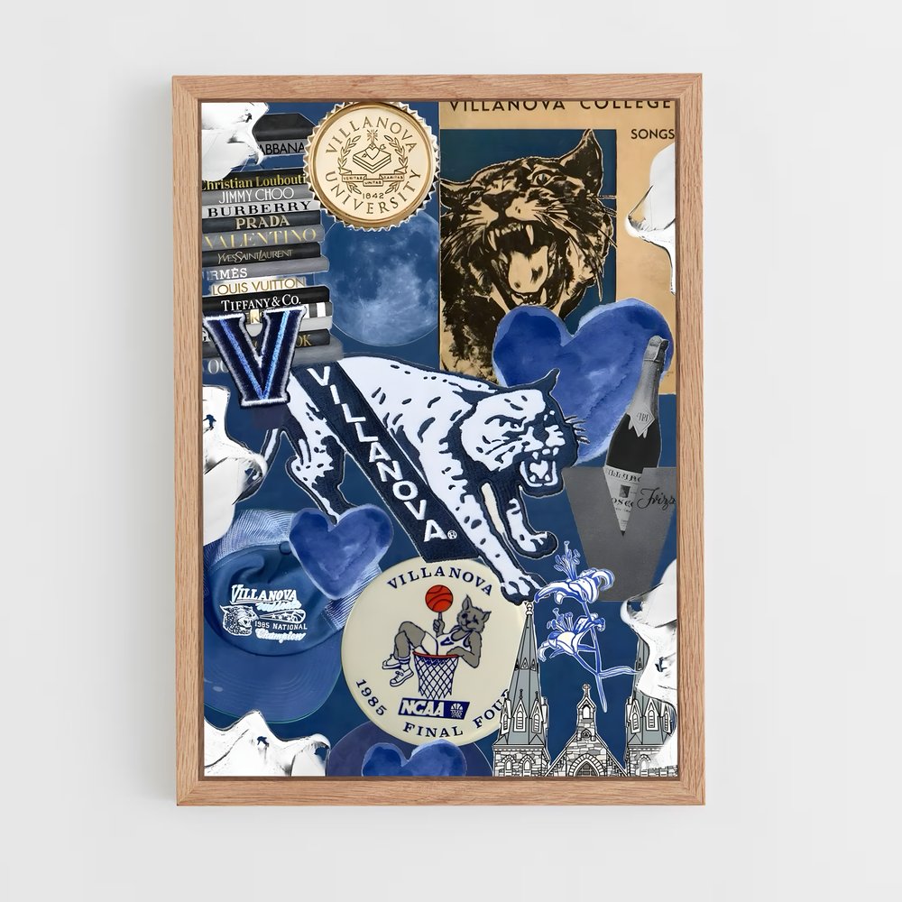 Poster Villanova de wildcats – affiche Basketball (vue 4)